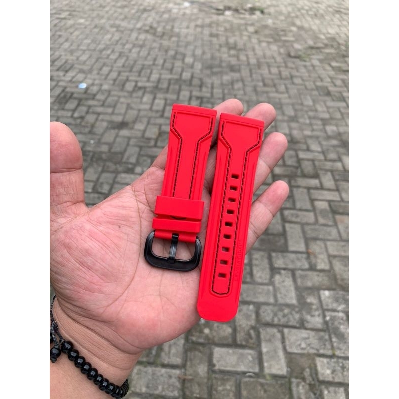 Strap Tali Jam Tangan Sevenfriday Merah 28mm Limited edition