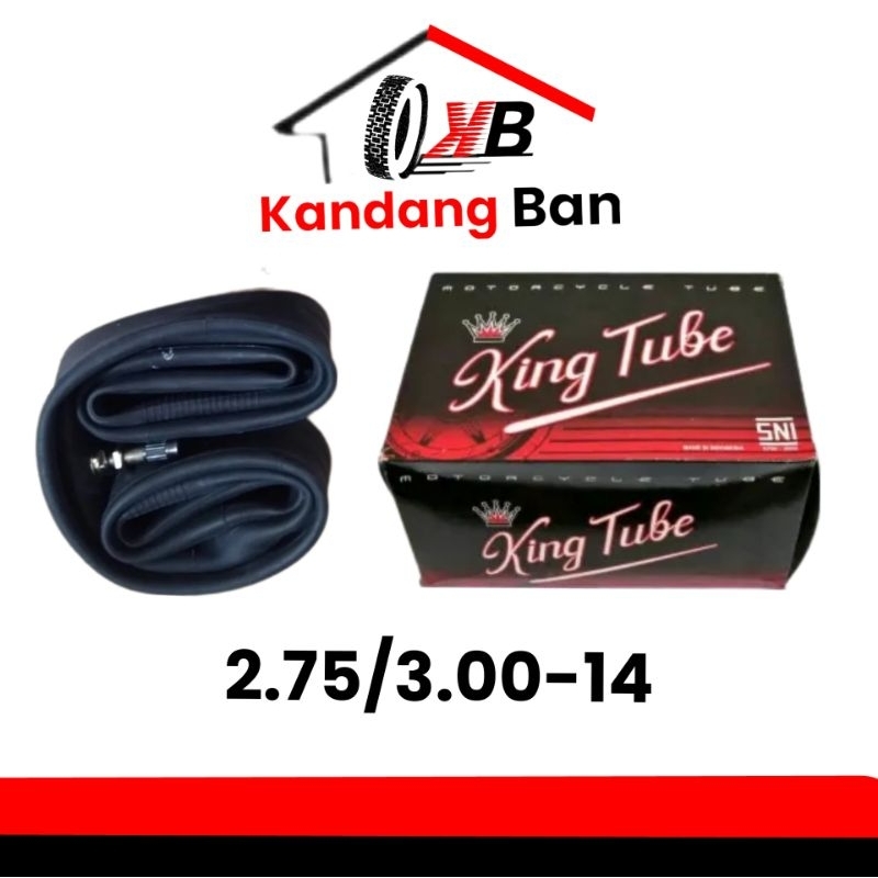 BAN DALAM KING TUBE 275/300-14 (80/90-14) UNTUK SEMUA MATIC HONDA, YAMAHA, SUZUKI