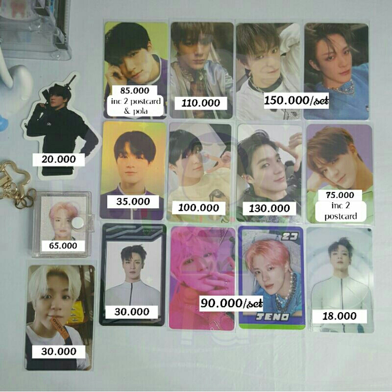NCT Dream Photocard Jeno yizhiyu withfans universe hello future season greetings dreaming dream emph