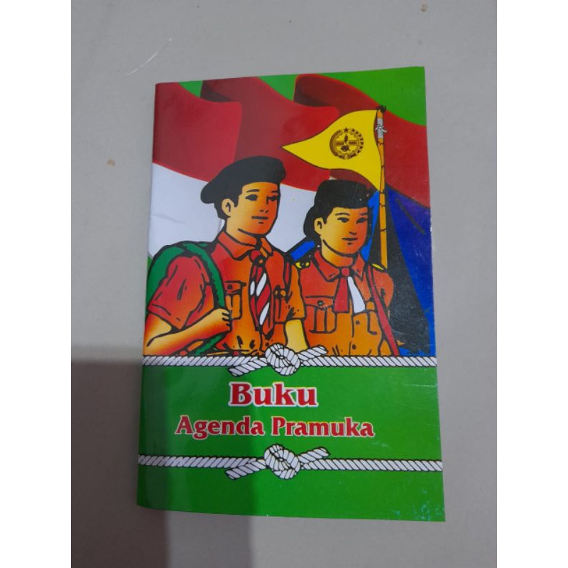 buku agenda pramuka kertas hvs