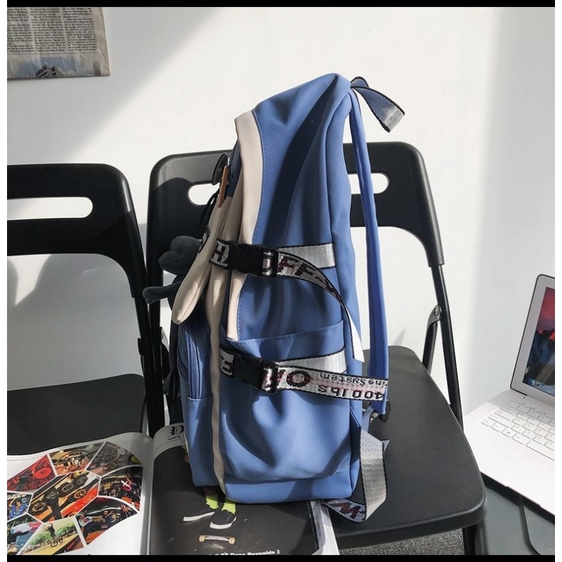 Ransel Pria Wanita 2023 Ransel Sekolah Kapasitas Besar Wanita Untuk Remaja Tas Fashion Wanita Pria