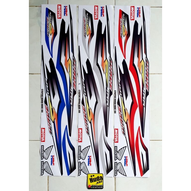 STRIPING VARIASI HONDA SUPRA X 110 SUPRA LAMA SUPRA FIT LIS STICKER DECAL VARIASI SUPRA 100 SUPRA X 