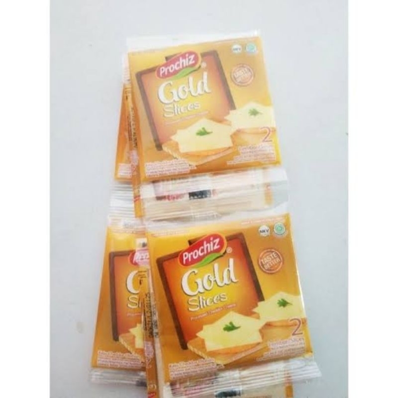 

Prochiz Gold Slice Renceng / Keju Slice Renteng