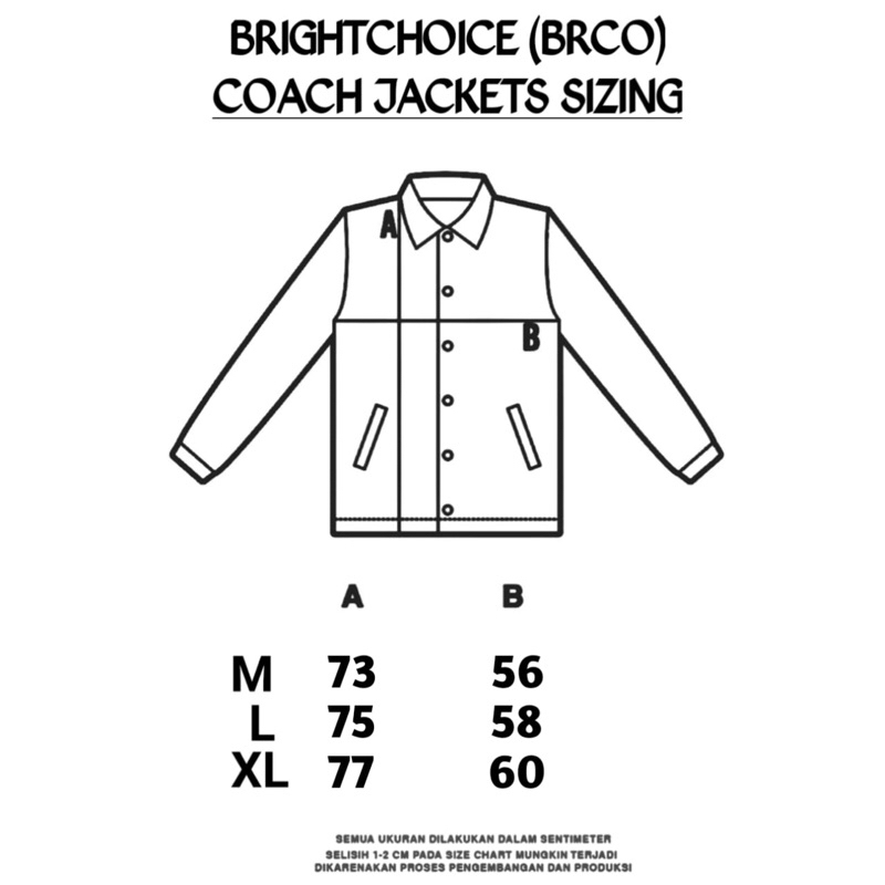 BRCO Coach Jacket Saga Fake Face M L XL