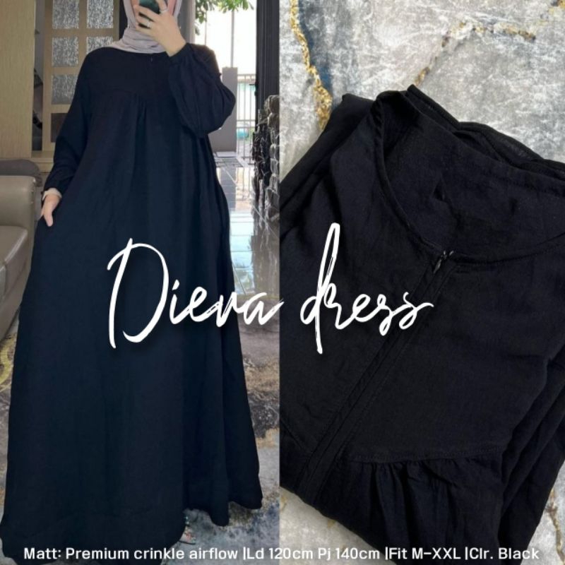 DIEVA DRES WANITA JUMBO LD 120 CM TERBARU