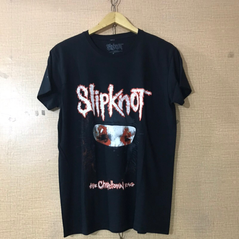 KAOS BAJU BAND SLIPKNOT OFFICIAL MERCH IMPORT METAL DEFTONES ORIGINAL ORI