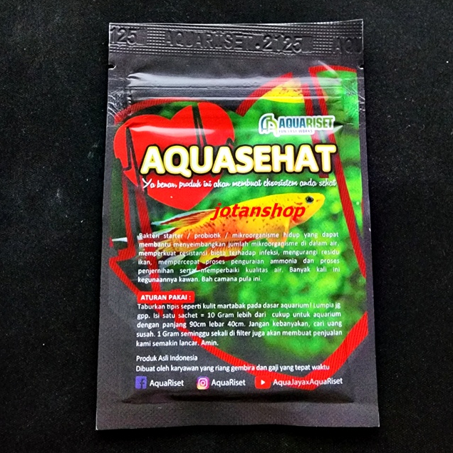 AQUASEHAT aqua sehat  bakteri stater starter