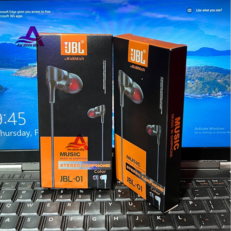 (JBL001) HEADSET POWERFULL BASS HD MICROPHONE EARPHONE JBL PREMIUM QUALITY BASS STEREO