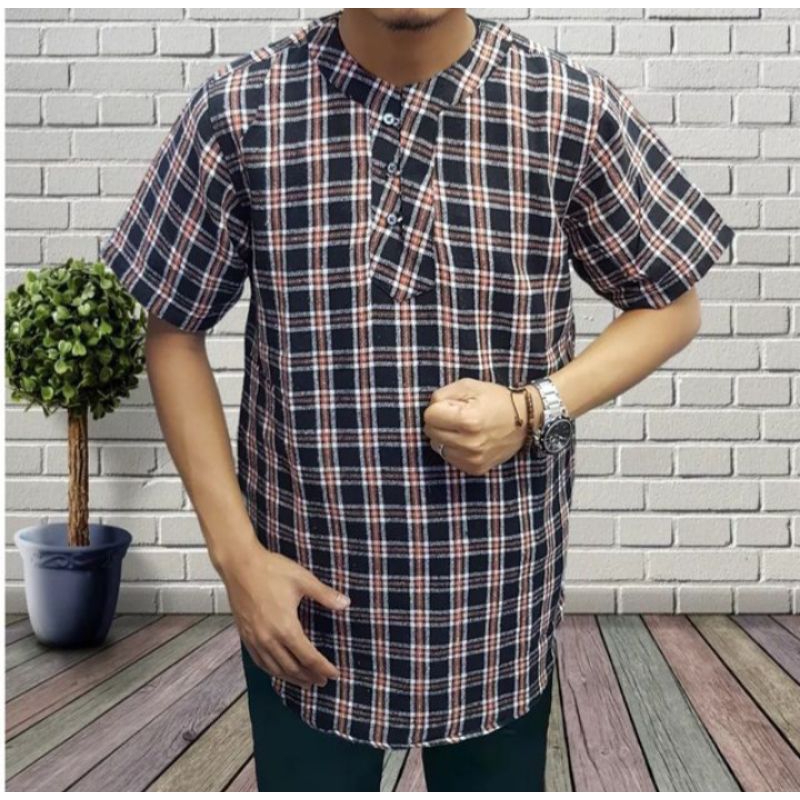 Koko Kurta Flanel | Kemeja Koko Dewasa | Baju Koko
