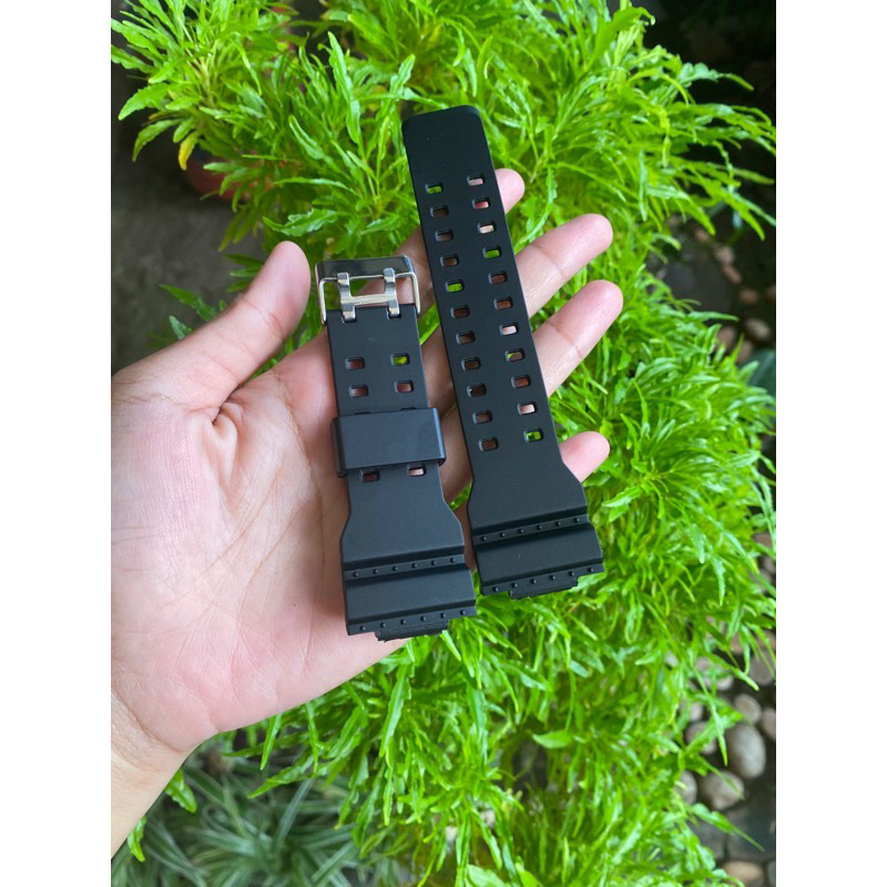 Tali karet G shock GA-700  rubber strap Full black