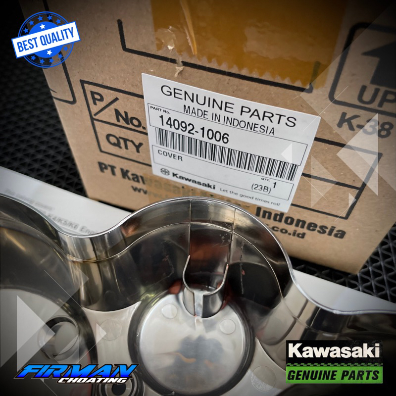 COVER BAWAH SPEEDOMETER CROM NINJA R SS ORIGINAL KAWASAKI 14092-1006