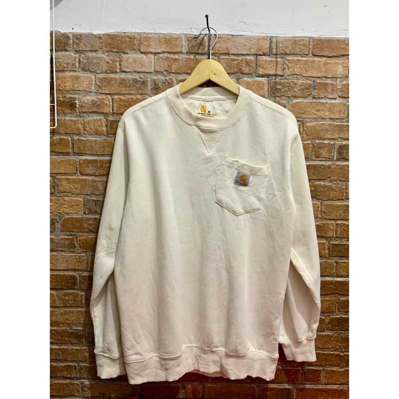 (S0LD) Crewneck Carhartt Pocket
