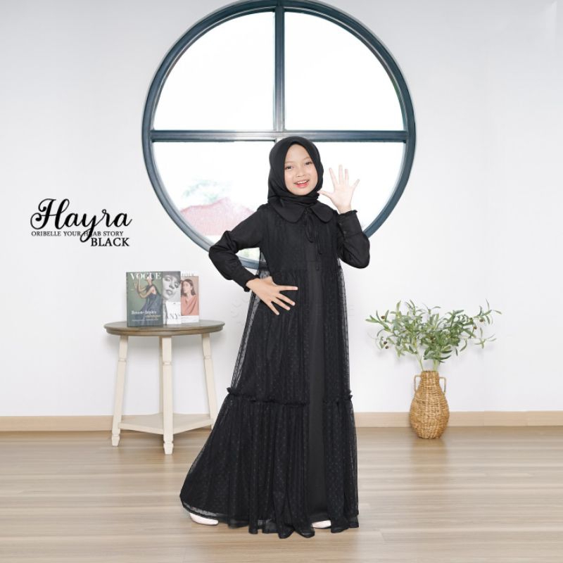 HAYRA COUPLE MOM &amp; KIDS FREE HIJAB MIX TILEDOT/YUMNA COUPLE ORIBELLE KEKINIAN/GAMIS SHAKILA MIX OUTER TILEDOT/FAR MOSLEMSTORE