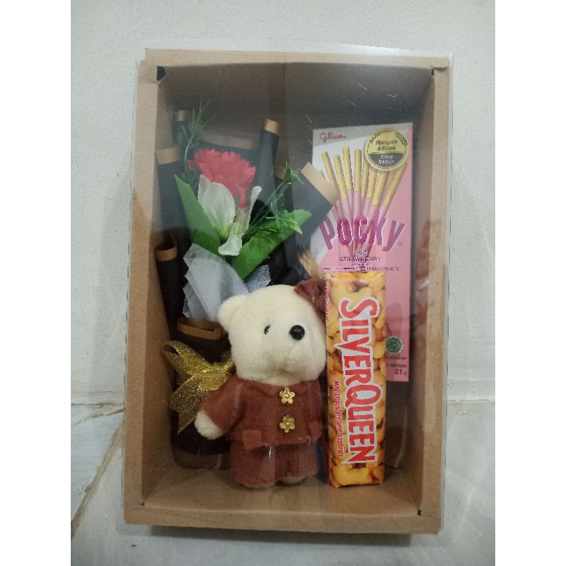 

Bucket Guru Box Snack Hampers/Hadiah/Souvenir/Pacel/Kado