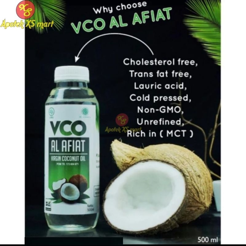 

AL AFIAT VCO - VIRGIN COCONUT OIL MINYAK KELAPA MURNI VCO MURNI