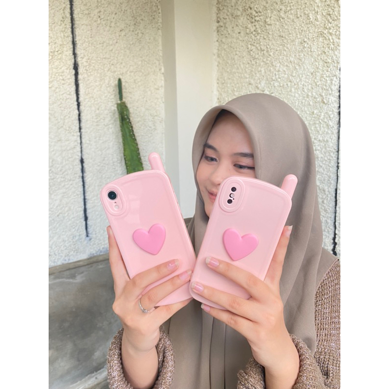 CASE TALKI TALKI LOVE PINK FOR IPHONE 14 PROMAX  14 PRO 14+ 14 13MINI 13 PROMAX  13 PRO  13 12 MINI 12 PROMAX  12 PRO  12 11 PROMAX  11 PRO 11  XSMAX  XR X/XS 7+/8+ 7/8/SE 6S+/6+ 6/6S