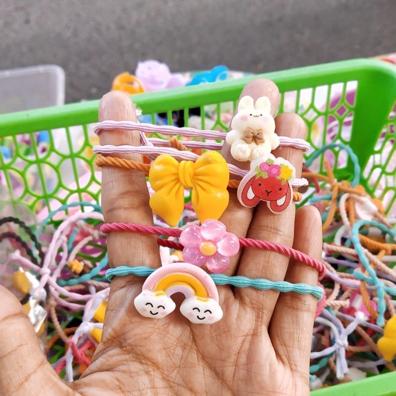 5pc GELANG /IKAT RAMBUT CLAY