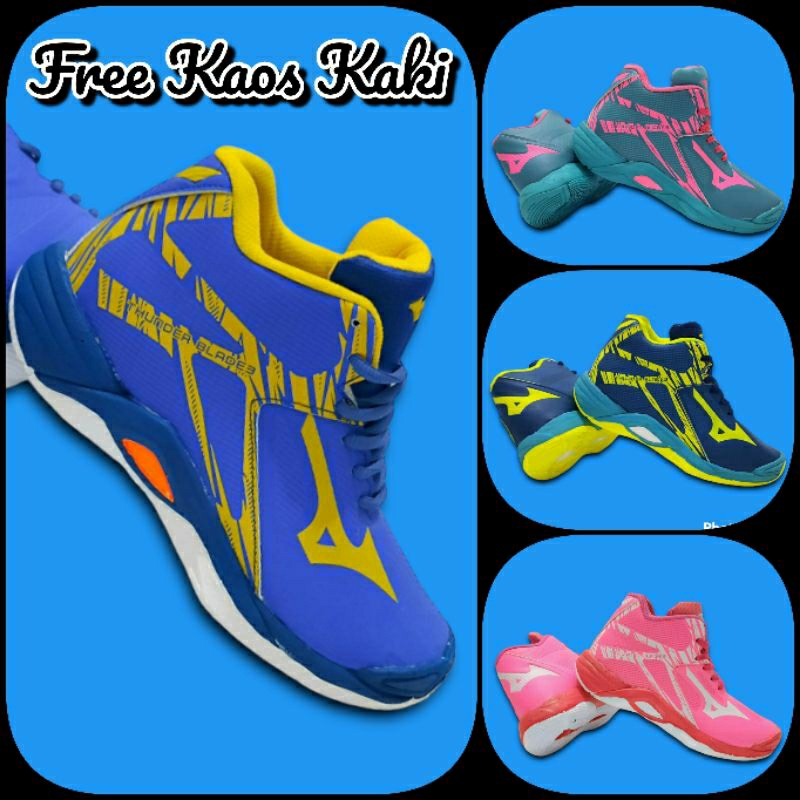 SEPATU VOLI WANITA MIZUNO THUNDERBLADE 3