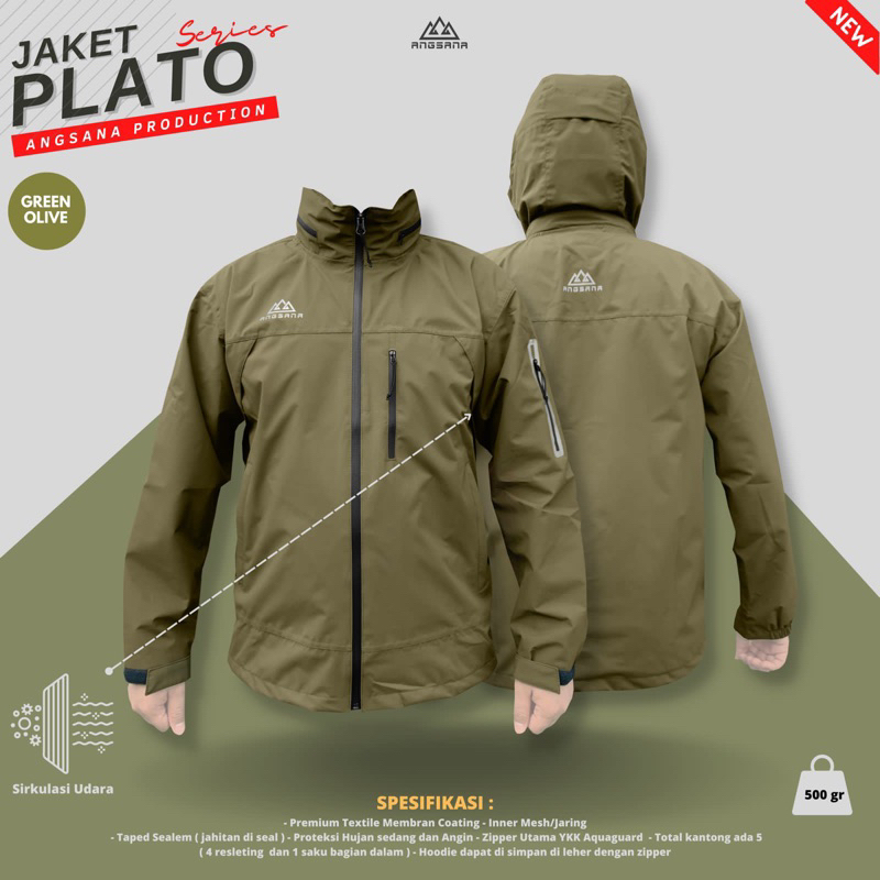 Jaket Angsana Seri Plato