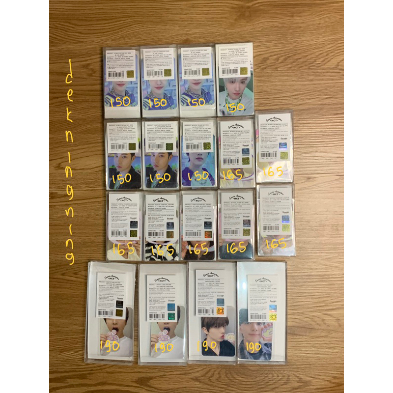 READY SEALED ACRYLIC STAND KEYRING GLITCH MODE SANRIO KEYRING HOLDER JENO JAEMIN RENJUN HAECHAN JISU