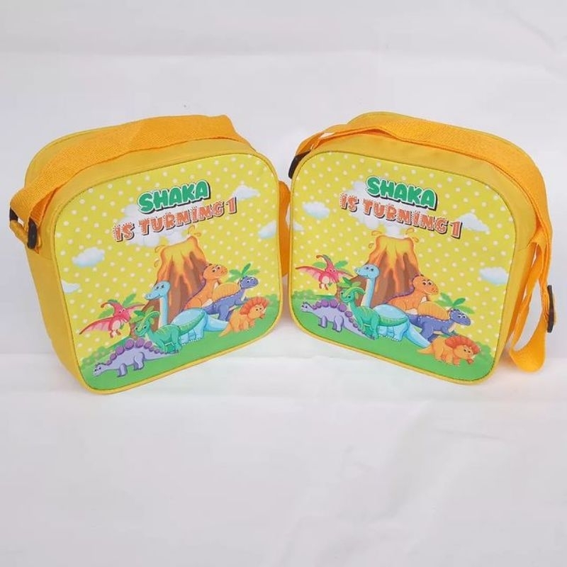 Souvenir tas Selempang castem/souvenir ultah/hampers/free desain/printing oscar tebal