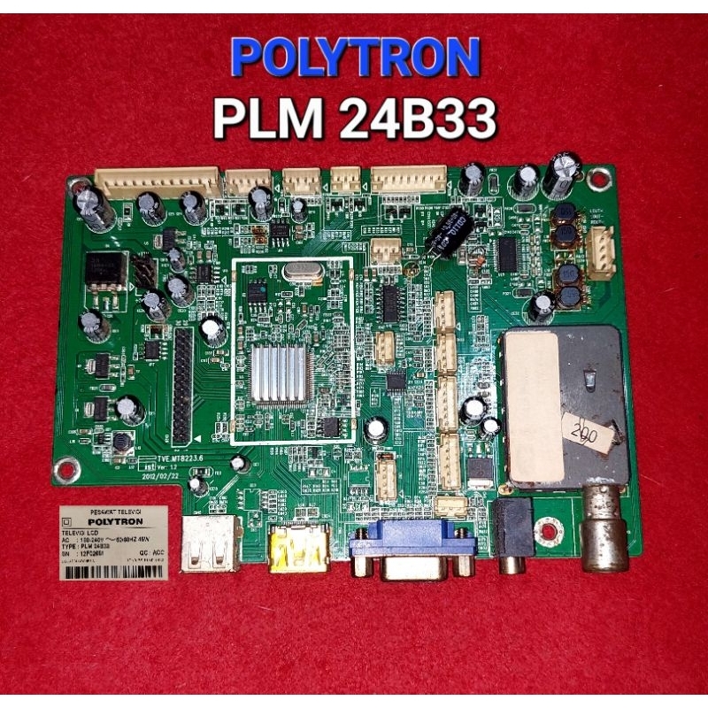 MAINBOARD MB POLYTRON PLM 24B33