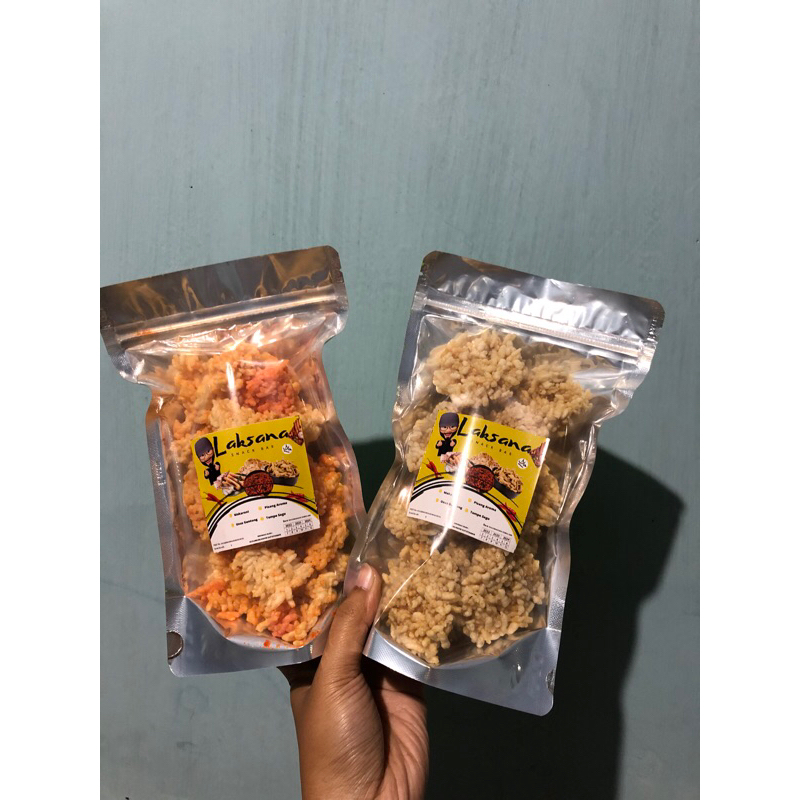 

Rengginang goreng berat 100gram rasa balado handmade blitar