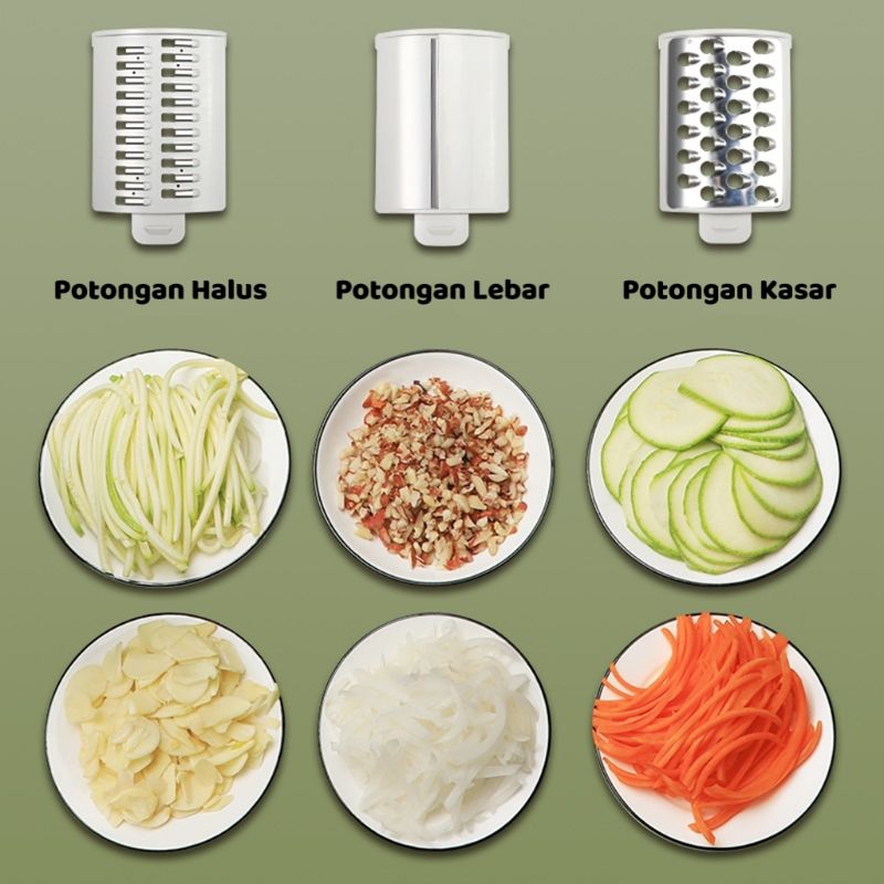 Pemotong Buah Sayur Grater Peeler Parutan / Vegetable Fruits Slicer⭐ Toko10.Olshop⭐