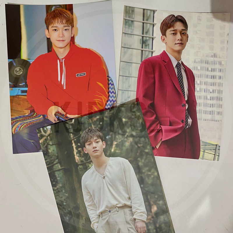 CHEN EXO OFFICIAL POSTCARD