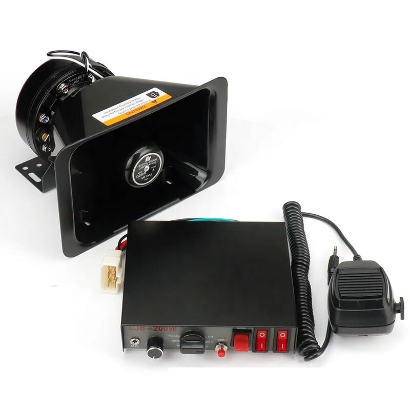 satu set sirine cjb 200watt toa sirine 200wat