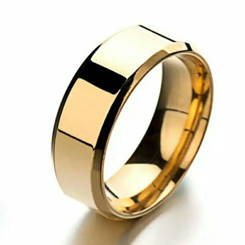 Cincin Titanium Hitam Polos Kualitas Super Cincin Pria Cincin Wanita | CINCIN TITANIUM HITAM POLOS MOTIF PRIA WANITA TERMURAH