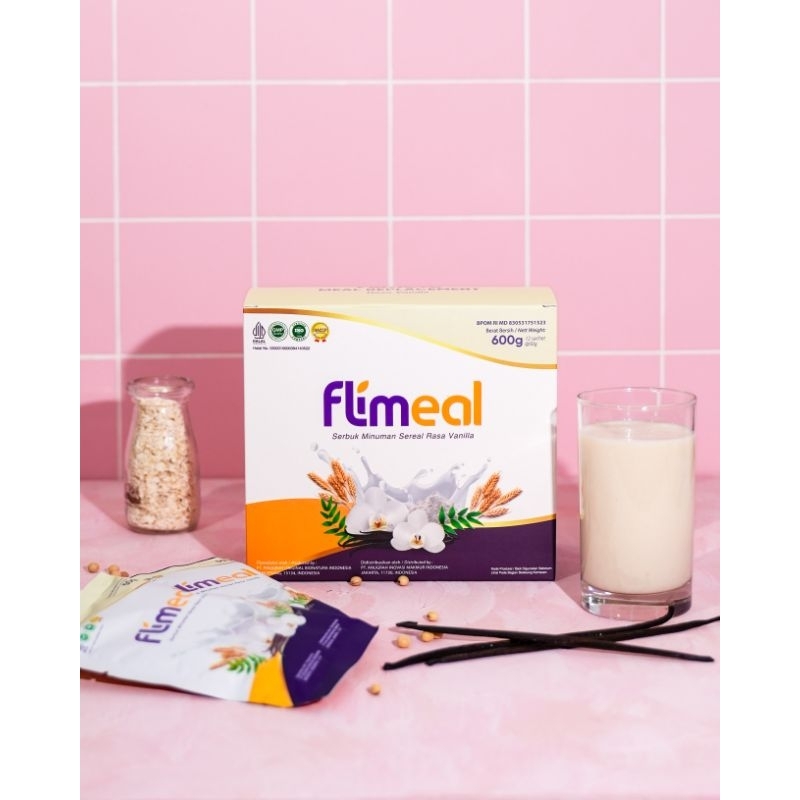 Flimeal meal replacement 1 box 12 sachet - Vanila