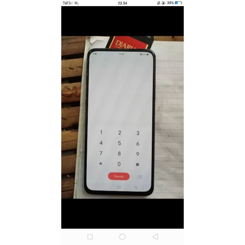 LCD Vivo v15 pro ori coptan Minus Tc