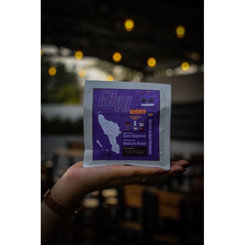 

Beans Gayo Washed Filter / medium roast , Untuk manual brew 200g