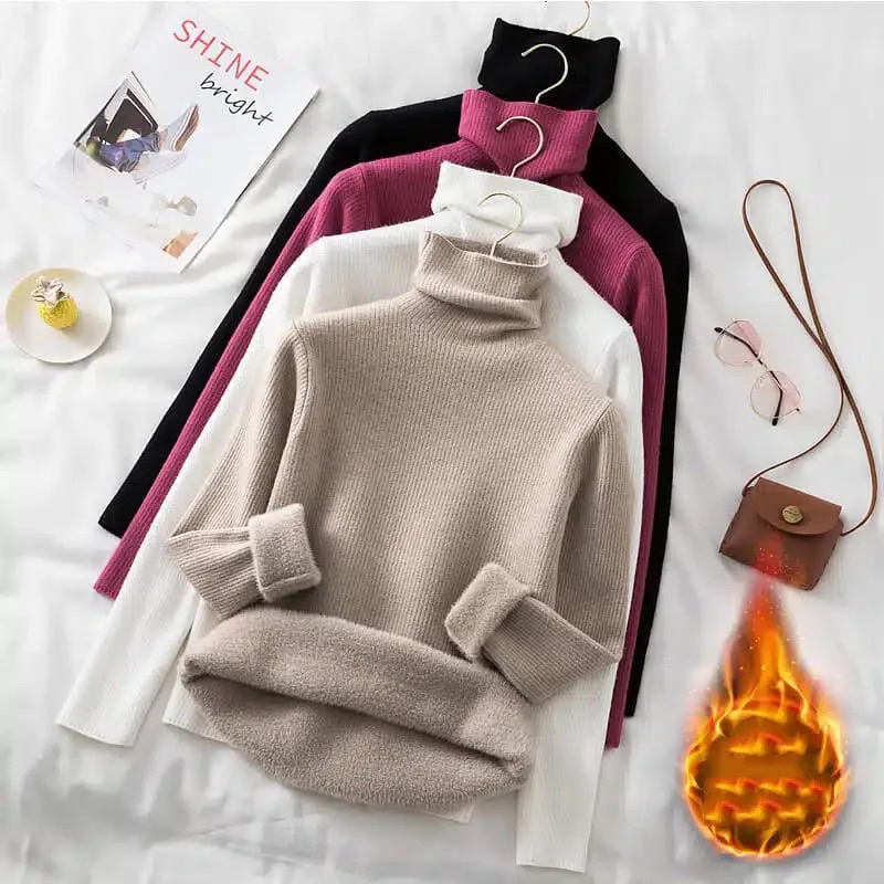 High Neck Sweater #2316