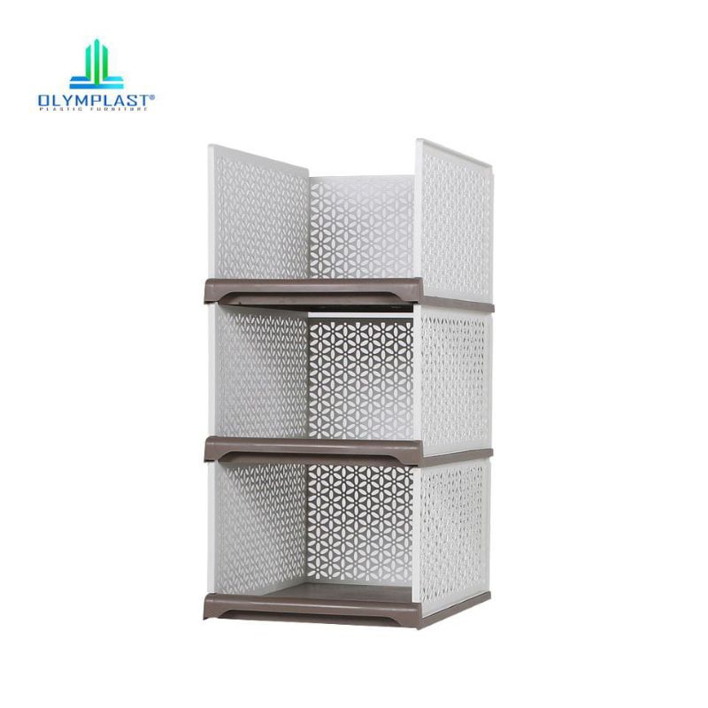 RAK SUSUN MINIMALIS RAK BUKU SUSUN RAK SERBAGUNA RAK BAJU ELEGAN RFO 03