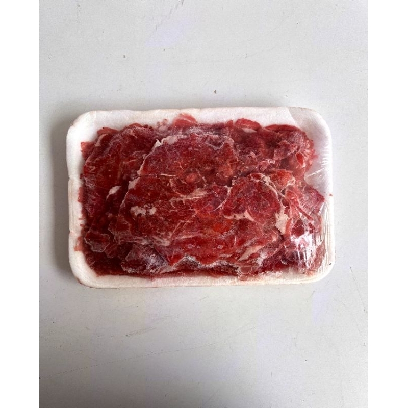 

beef slice tanpa lemak 500 gram