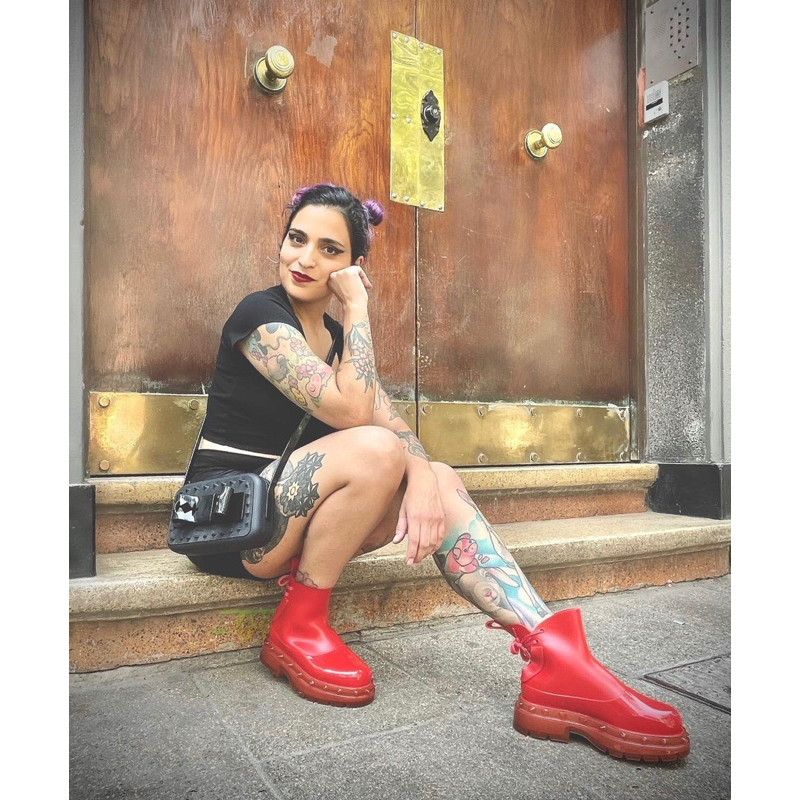 Melissa Spikes Boot + Undercover AD