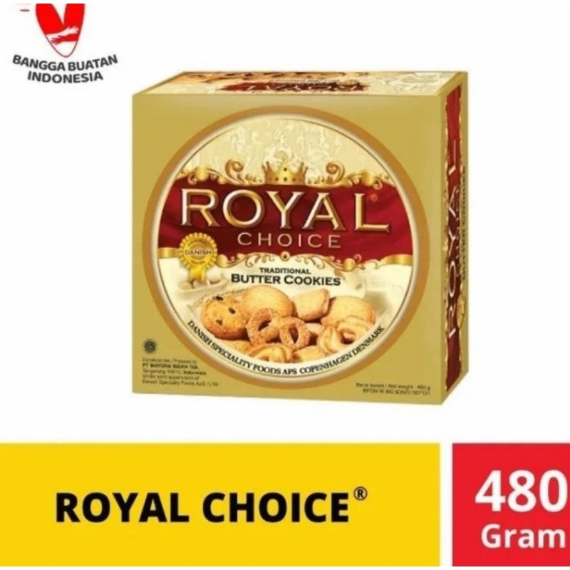 

Royal Choice Butter Cookies 480gr