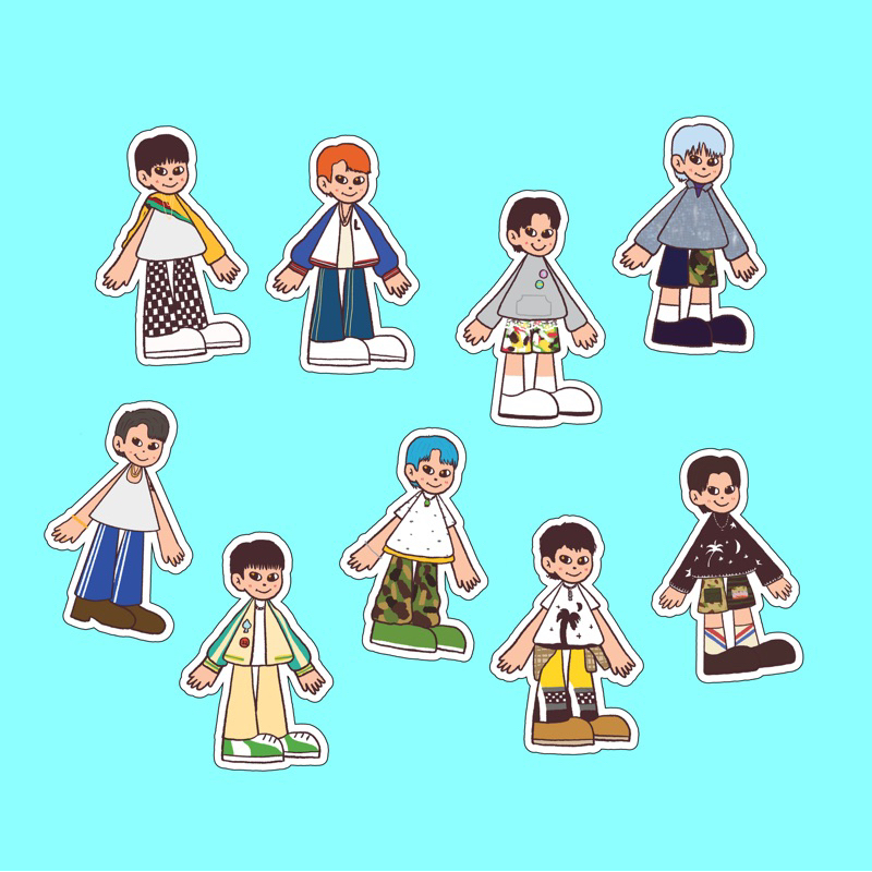 

groll.ce - NCT 127 AY-YO die cut sticker