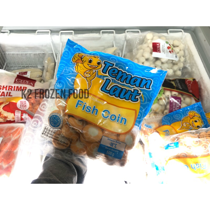 

teman laut fish coin 500g frozen food makassar