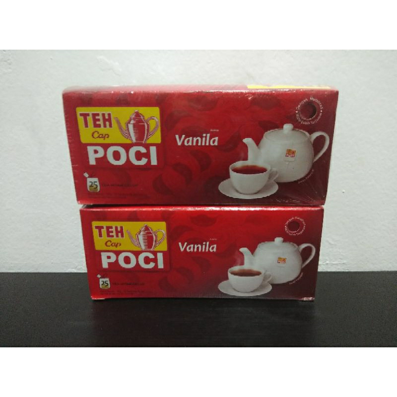 

teh celup poci vanila 25 kantung