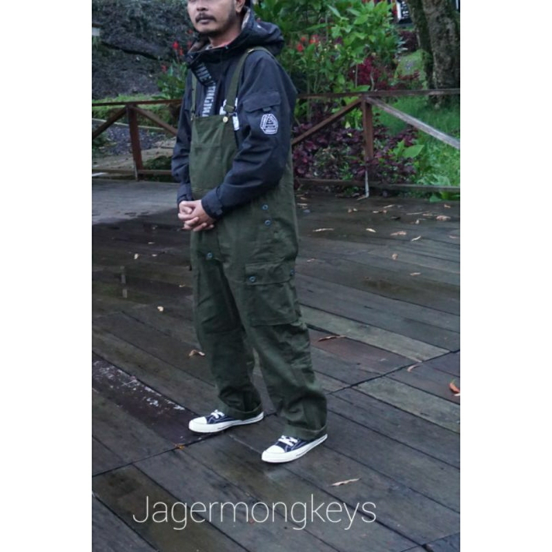 celana overall dungarees/celana kodok pria dan wanita