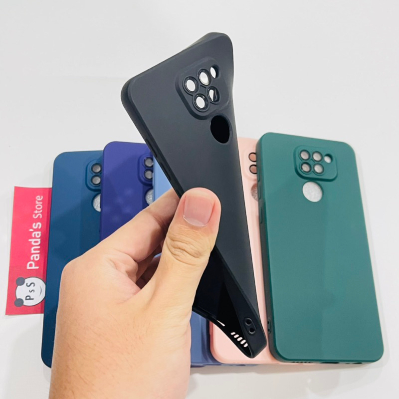 Case Redmi Note 9 Lenspro Makaron Full Color Softcase Pro Lensa