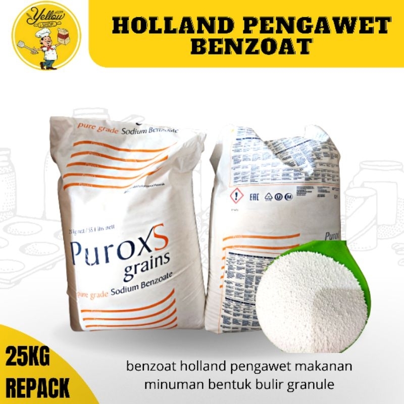 

HOLLAND BENZOAT PENGAWET MAKANAN REPACK