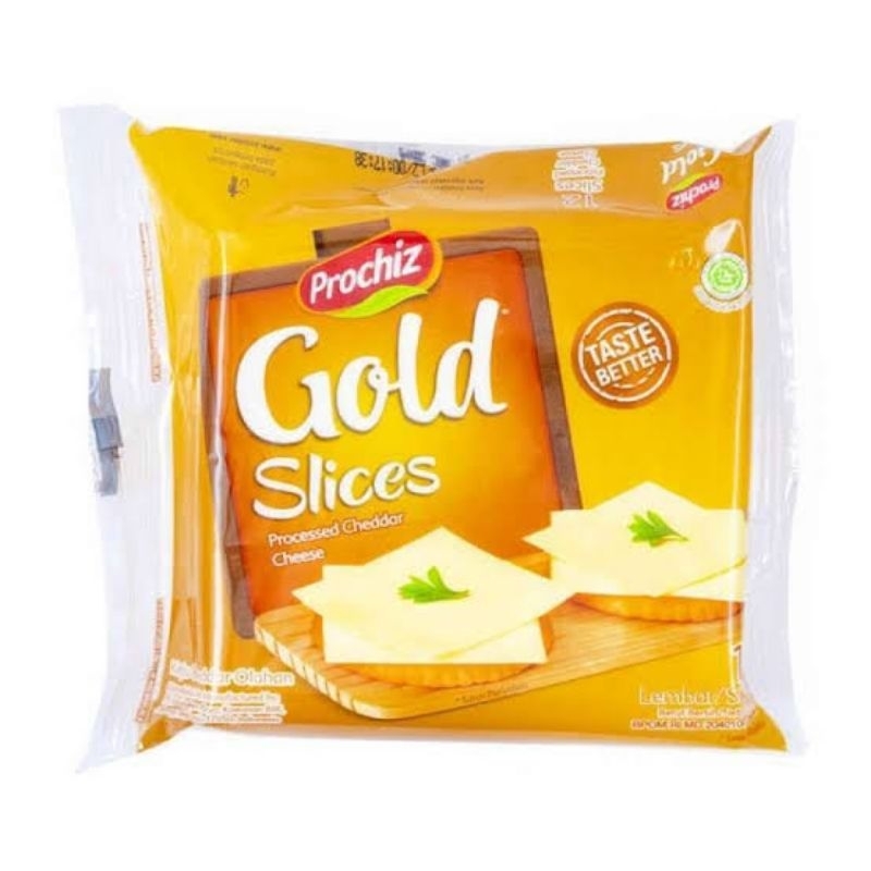 

Prochiz Gold Slice / Keju Cheddar Lembaran