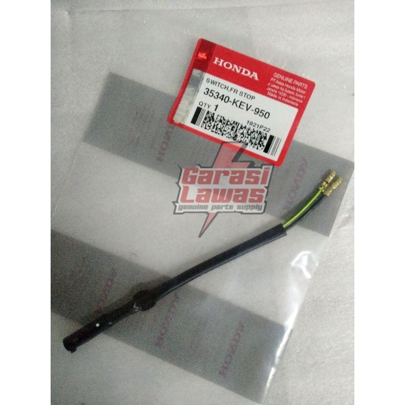 35340-KEV-950 Switch rem belakang original AHM Honda Genuine Parts Honda beat karbu beat fi grand