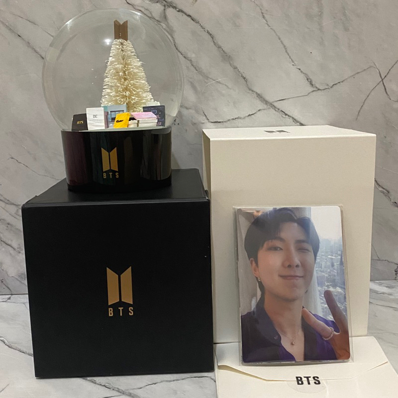 SEALED BTS merch box 10 snowball pc photocard rm jin suga jhope jimin v jungkook jk taehyung seokjin
