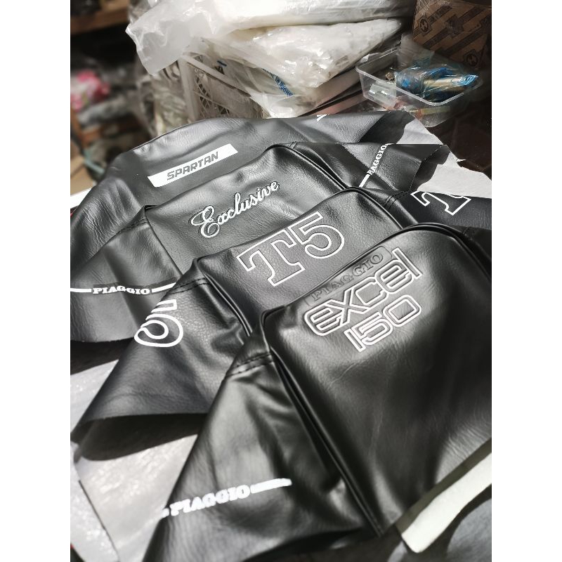 sarung cover tepong jok vespa exclusive Excel spartan T5 bahan bagus tebal