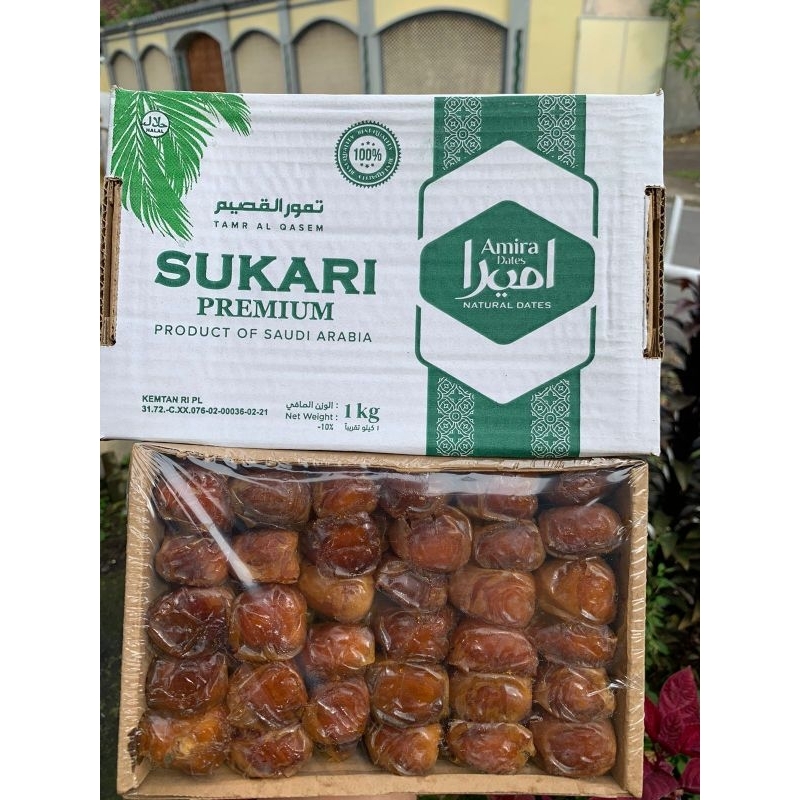 

KURMA AMIRA SUKARI PREMIUM 1KG GRADE A LEMBUT GROSIR